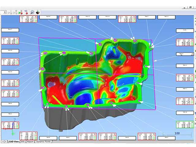 metal work project heat mapping